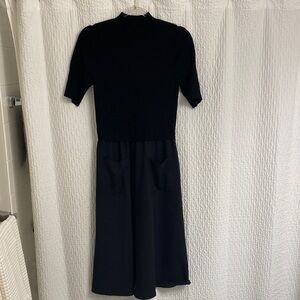 Ellen Tracy DRESS Black T length